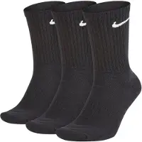 Nike Everyday Cush Crew 3P Socks svart