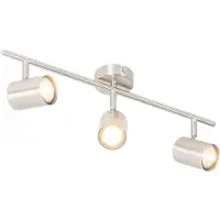 QAZQA Moderne taklampe stål 3-lys justerbar - Jeana