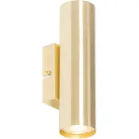 QAZQA Moderne vegglampe messing 2-lys - Jeana