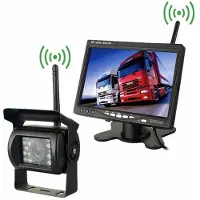 24hShop Trådløs Lastebil Ryggekamera med 7" Skjerm - Night vision