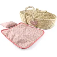 Happy People Wicker Moses Basket (504318) Dukke