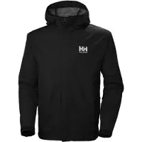 Helly Hansen Seven J Regnjakke, Herre, Black