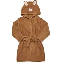 Pippi Baby Badekåpe - Mandel m. Bjørn - - 98/104 - Badekåpe