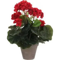 Mica Decorations Kunstig Geranium