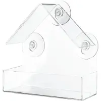 Trixie Foder dispenser til vinduesrude, transparent 225 ml