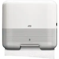 Tork Elevation Zigzag Mini - Papirhåndkledispenser - plastikk - hvit