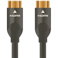 Sinox ULTRAHD - High Speed - HDMI-kabel med Ethernet - HDMI hann til HDMI hann - 1 m - svart - 4K-støtte