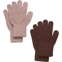 CeLaVi Hansker - Ull/Polyester stoff - 2-pack - Fudge Glitter - - 3-6 år (98-116) - Handsker