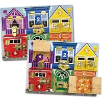 Melissa & Doug Leke Med Aktivitetsbrett Og Låser (806099)