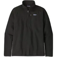 Patagonia Better 1/4 Hettegenser med glidelås svart
