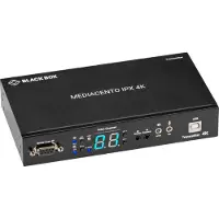 Black Box MediaCento IPX 4K Transmitter - Video/lyd/infrarød/USB/seriellforlenger - sender - 1GbE, Fibre Channel - USB - fiberoptisk, 1000Base-T - opp til 10 km