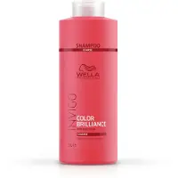 Wella Professionals Invigo Brillance Color Protection Shampoo Grov fargebeskyttelsessjampo for tykt hår 1000ml