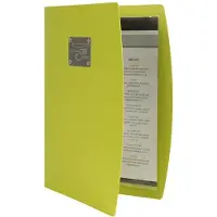 Securit A4 RIO menuomslag i grønt