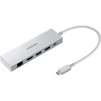 Samsung Multiport Adapter EE-P5400 - Dokkingstasjon - USB-C - 1GbE - for Galaxy Book Pro, Book Pro 360