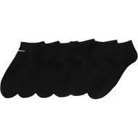 Nike Sokker - No Show - 6-pack - Svart - - 27/35 - Sokker