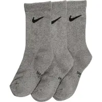 Nike Sokker - Ytelse Basic - 3-pack - Grey - - 27/35 - Sokker