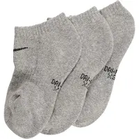 Nike Sokker - Ytelse Basic Lav - 3-pack - Dark Grey - - 27/35 - Sokker