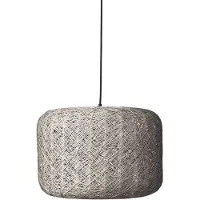 Dyberg Larsen pendellampe Spin L, grå, Ø 45 cm