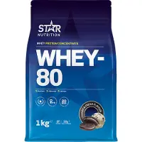 Star Nutrition Whey-80 Myseprotein 1 kg