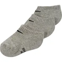 Nike Sokker - Ytelse Basic Lav - 3-pack - Dark Grey - - 23,5/27 - Sokker