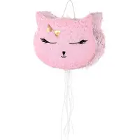 Amscan PartyDeco PIN11, Standard pinata, Hunkjønn, Sort, Gull, Rosa, 350 mm, 90 mm, 270 mm