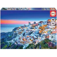 Educa 1500-brikkers Santorini-puslespill