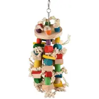 Flamingo Rainbow Fos Fuglelek 42cm