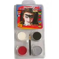 Adlibris Eulenspiegel Ansiktsmaling - sminkesett, dracula, ass. farger, 1 sett