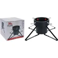 AMBIANCE TECHNOLOGY Ambiance Kunstig juletre på betongfot Gull