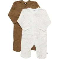 Pippi Nattdrakter M/f - 2-pack - Glitter - - 2 år (92) - Nattdrakt