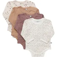 Pippi Bodyer I/e - 4-pack - Burlwood - - 74 - Langermet Body