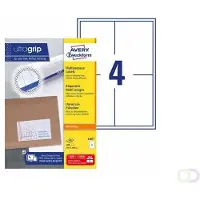 Avery Zweckform A4 105x148 Mm Klistremerker