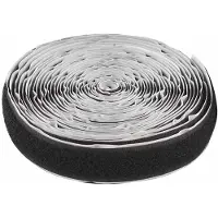 Adlibris Borrelåsbånd, selvklebende, B: 20 mm, svart, 5 m/ 1 rl.