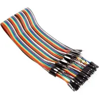 Whadda WPA413, Flerfarget, Kopper, PVC, Hankjønn/hankjønn, 22/26, 30 cm