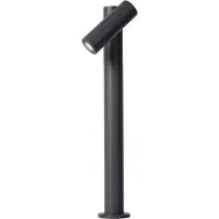 Lucide Tatium LED-gatelampe, antrasitt, 43 cm, aluminium, IP65