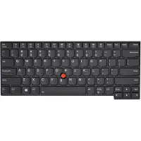 Lenovo Chicony - Erstatningstastatur for bærbar PC - med Trackpoint, UltraNav - QWERTY - Dansk - svart - for ThinkPad E480; E490; L380; L390; L480; T480s;...