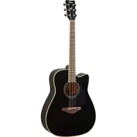 Yamaha FGCTABL Transacoustic FG Cutaway Svart