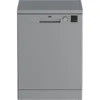 Beko DVN05320S - Oppvaskmaskin - bredde: 59.8 cm - dybde: 60 cm - høyde: 85 cm - sølv
