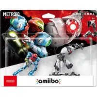 Nintendo Amiibo Samus and E.M.M.I. (Metroid Collection) 2-pack set
