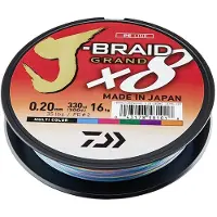 Daiwa J BRAID GRAND X8 0.20mm 300m MC 35LB