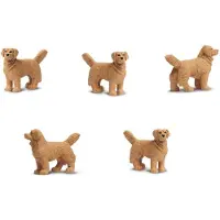 Safari Ltd Golden Retriever Lykke Minisfigur