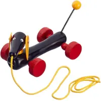 BRIO Småbarn Leketøy Med Snor - Dachs - Dachshund 30332 - - OneSize - Leker på hjul