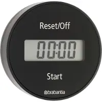 Brabantia Tasty+, Digitalt tidsur, Grå, 99 min, Plast, LCD, Magnetisk