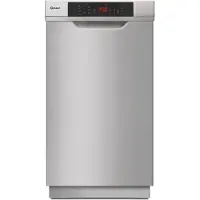 Gram OM 4330-90 RT X/1, Under benken, Slimline (45 cm), Rustfritt stål, 1,65 m, 10 kuverter, C