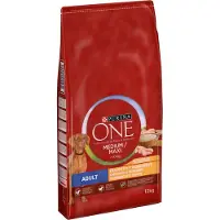 Purina One Medium/Maxi Adult kylling - 12 kg