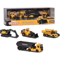 Majorette Volvo Anleggsmaskiner 5 Enheter