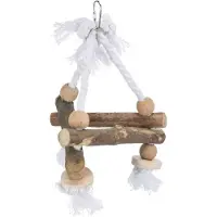 Trixie Gynge trekantet naturtræ 27x27x27