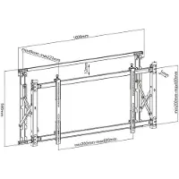 Macleans Mc-845 46-52´´ Max 32kg Tv-feste