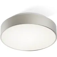 DECOR WALTHER Conect LED-taklampe Ø32cm i nikkel
