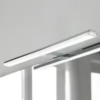 EBIR LED-speilbelysning Pandora, krom, bredde 60,8 cm